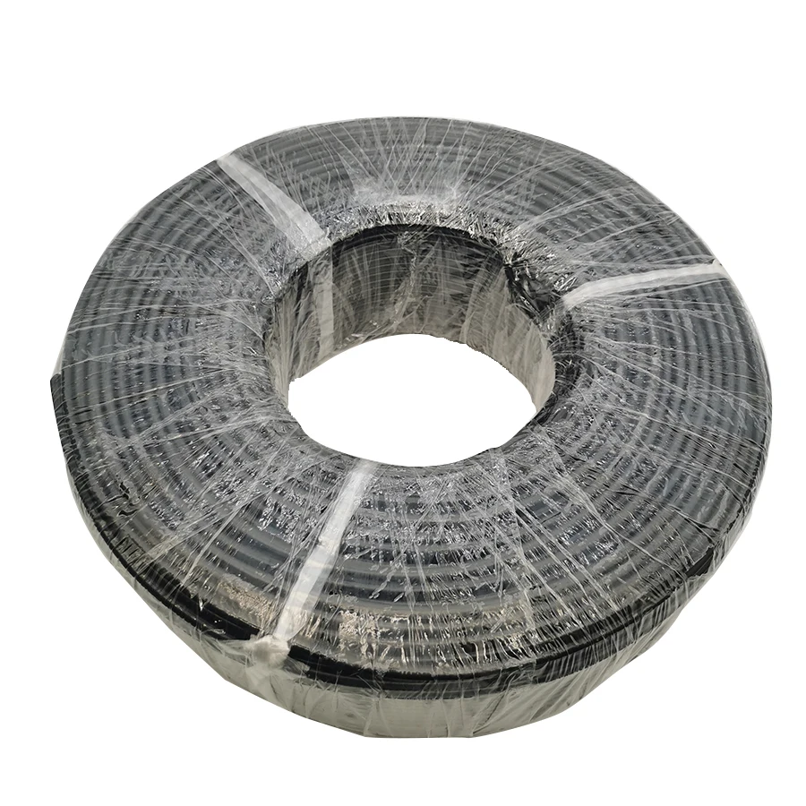 Коаксиальный кабель RG58U RG-58 медный экранированный для антенны 5/10/15/20 м черный с