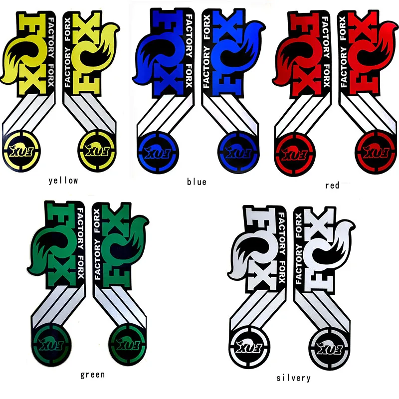 

Mountain bike sticker reflective mountain frame s for fox-sticker,fixed gear bicycle fork