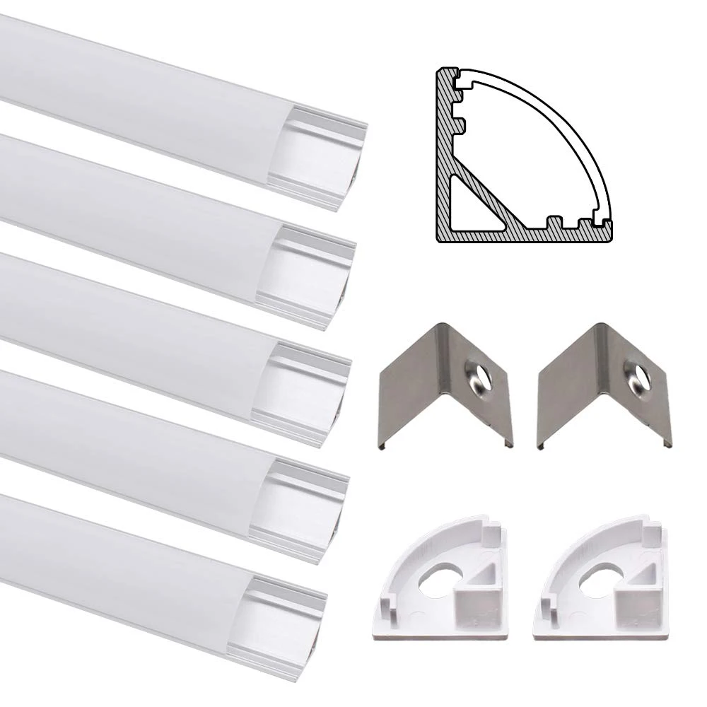 

led aluminum profile for 12mm led cabinet bar light channel ,embedded led aluminium profile matte clear cover ,ceiling profile