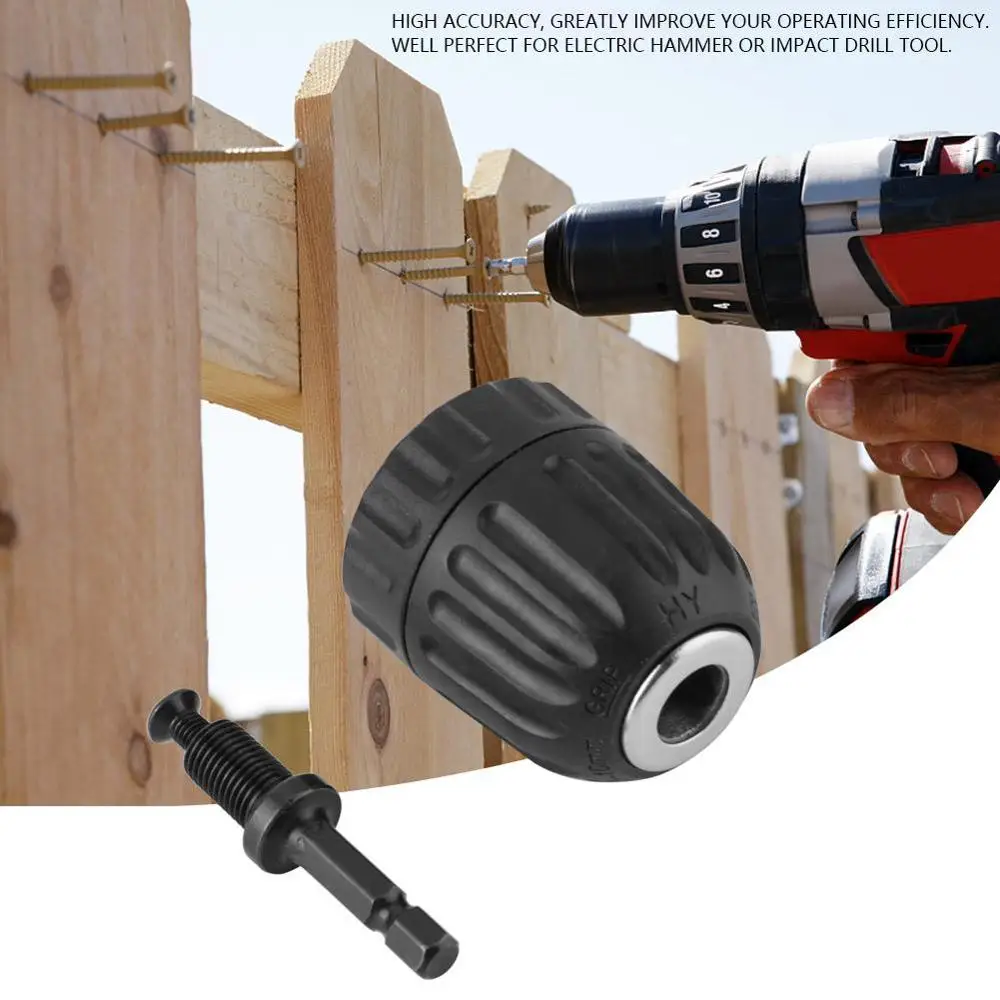 0 8 10 мм Диапазон зажима бесключевого сверла патрон с шестигранным хвостовиком