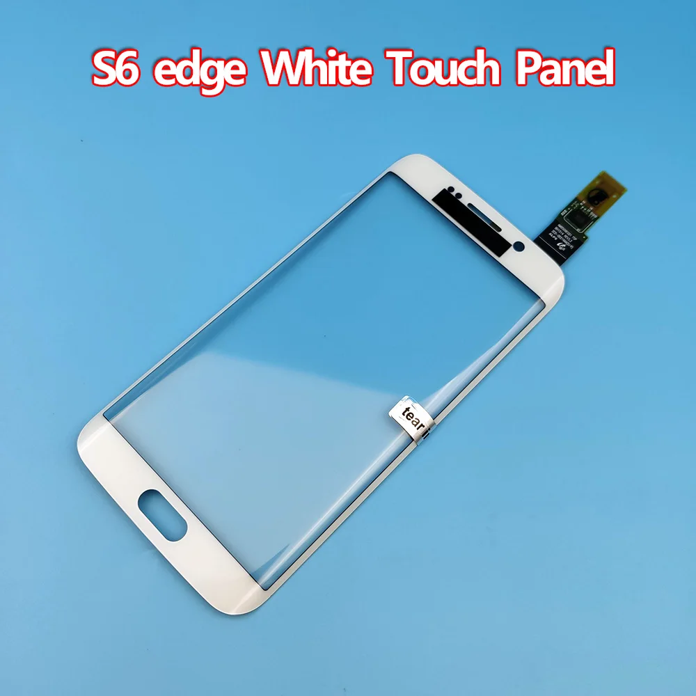 Для Samsung Galaxy S6 Edge G925F G925 Plus G928 Переднее стекло сенсорный экран ЖК внешняя панель