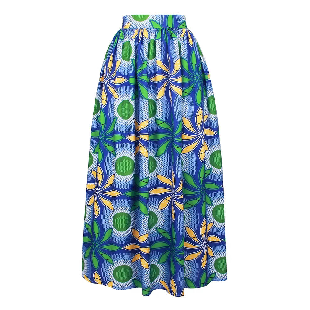 Африканские юбки для женщин Анкара африканская одежда Дашики длинная юбка 2020