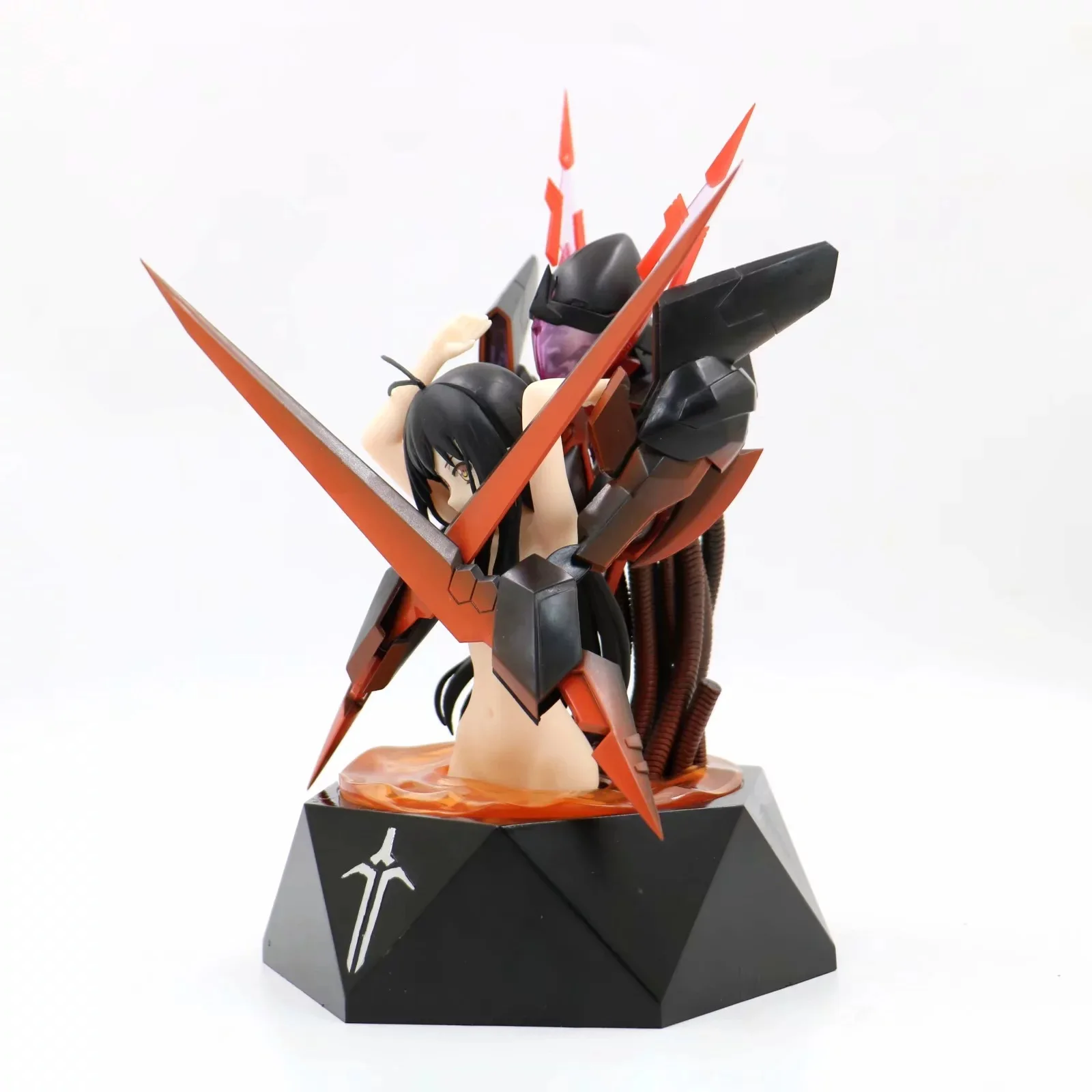 Аниме 20 см Accel World Kuroyuki hime Mech status 1/6 масштаб краска для ПВХ фигурка модель игрушки