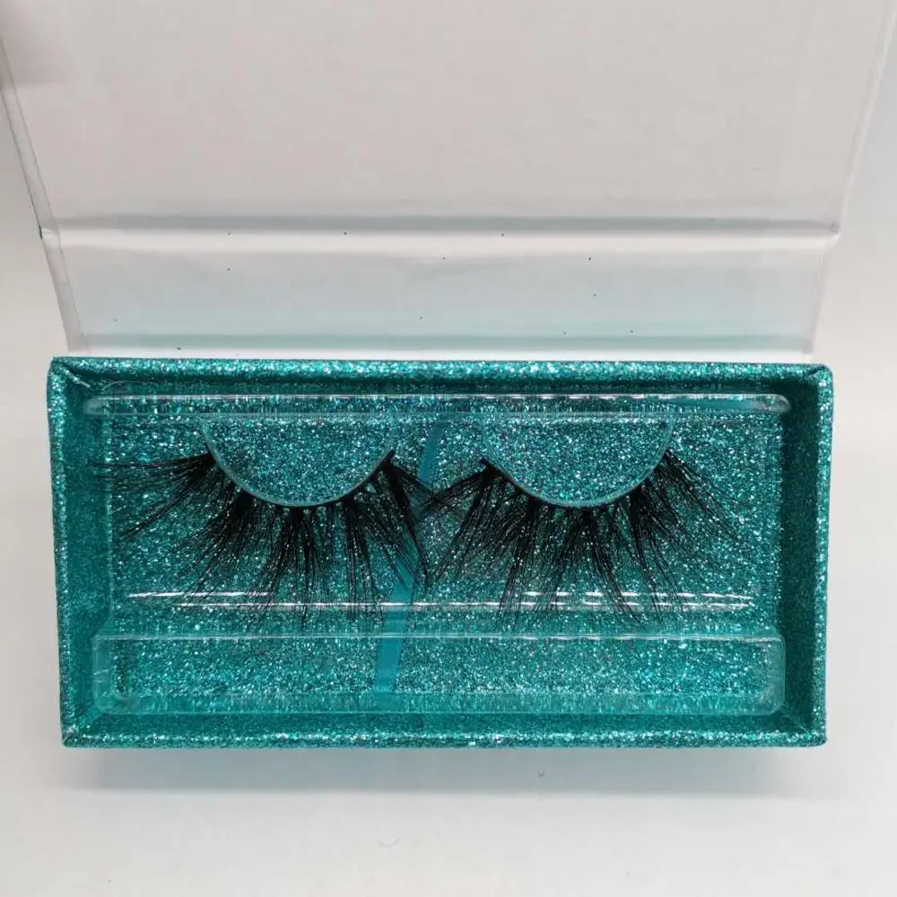 

Wholesale new 10/20pcs paper false eyelash packaging box mink eyelashes box Empty Eyelash Packaging Box