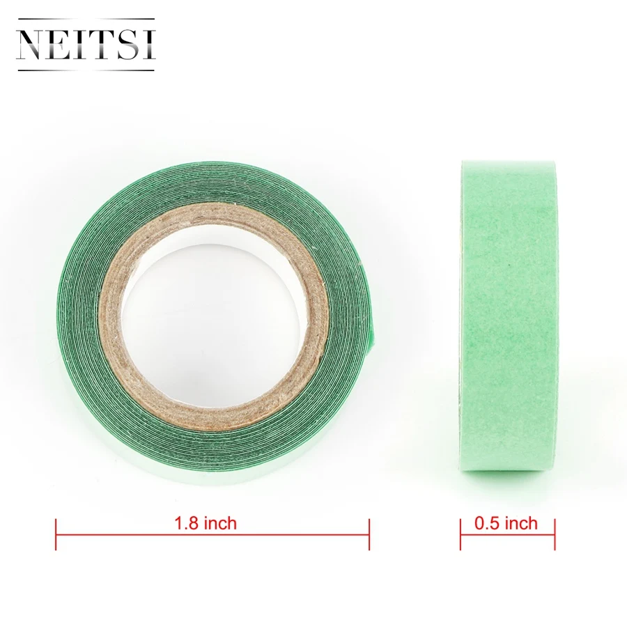 Neitsi 1 27 см * 3 ярдов супер клейкая лента для наращивания волос Двусторонняя Легкая