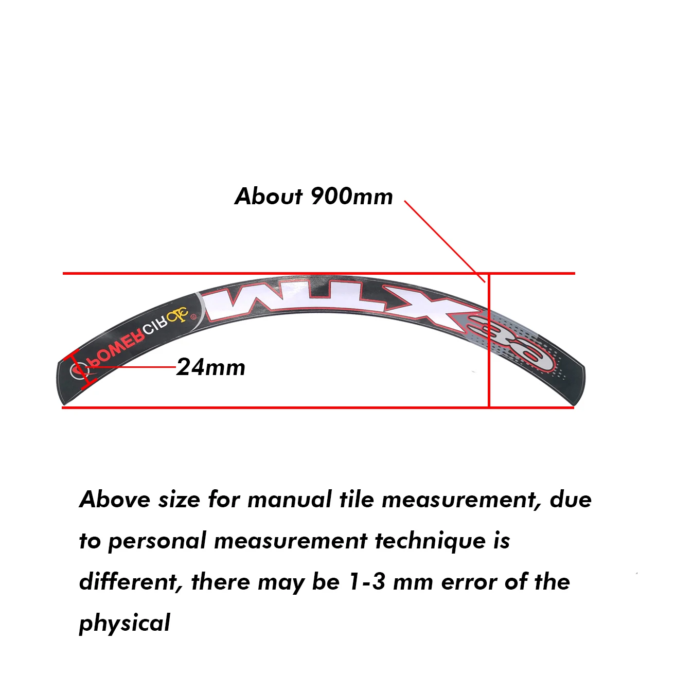 Электрический горный велосипед E универсальная наклейка на обод колеса