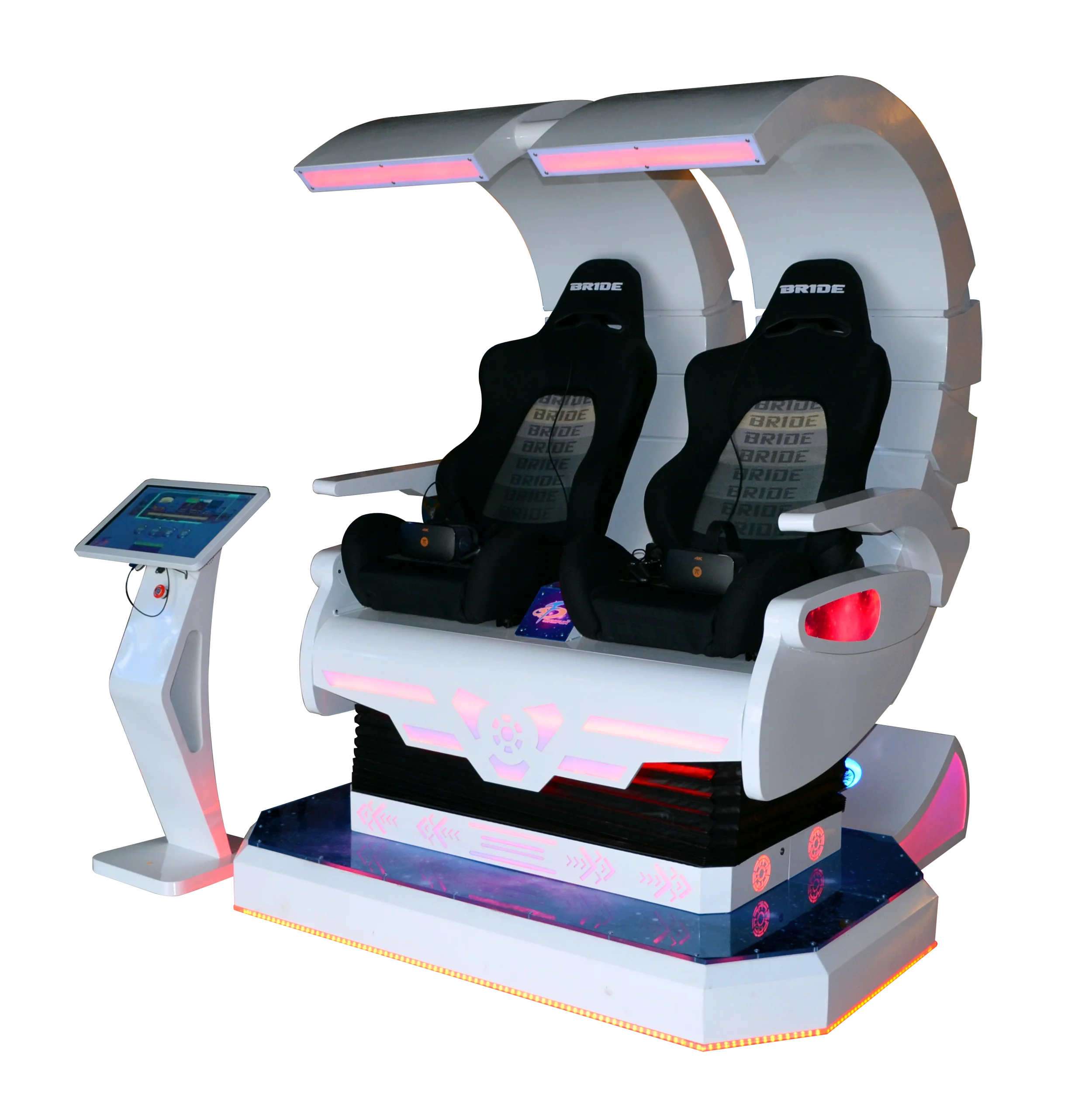 9D VR rotating chairs double player Virtual Reality Game | Coin Operated Games