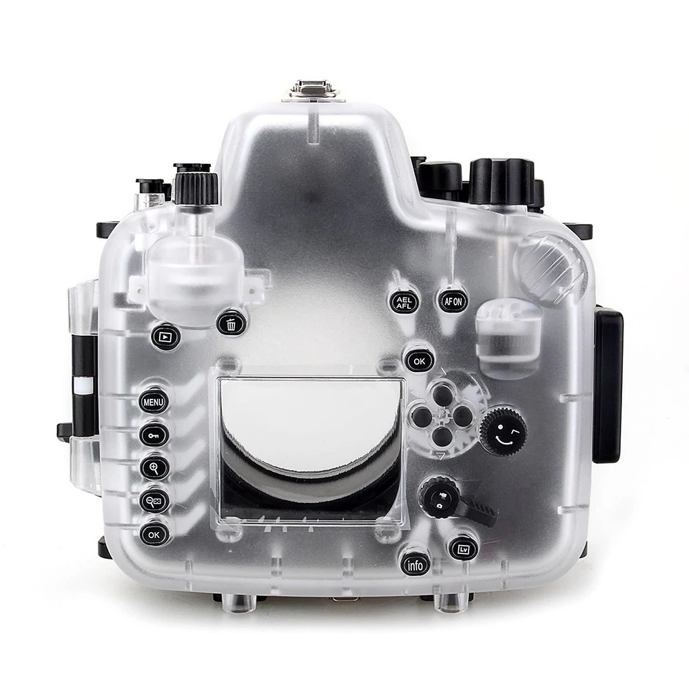 

Seafrogs Waterproof Camera Diving Case for Nikon D750 D800 D810 105mm Lens Underwater Housing 60M/195ft Camera Bag 1pc