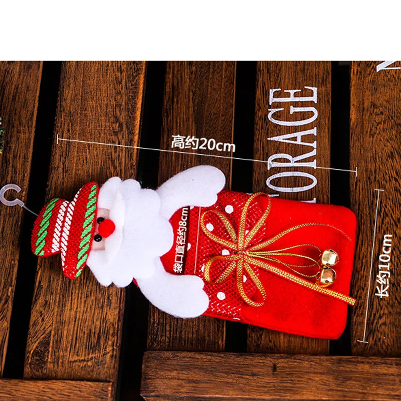 6 шт./лот подвеска на рождественскую елку бабочка галстук колокольчик Подарочная