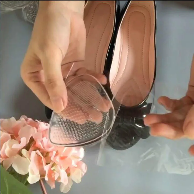 Эластичная гелевая силиконовая колодка для обуви поддержки ног подушечки боли