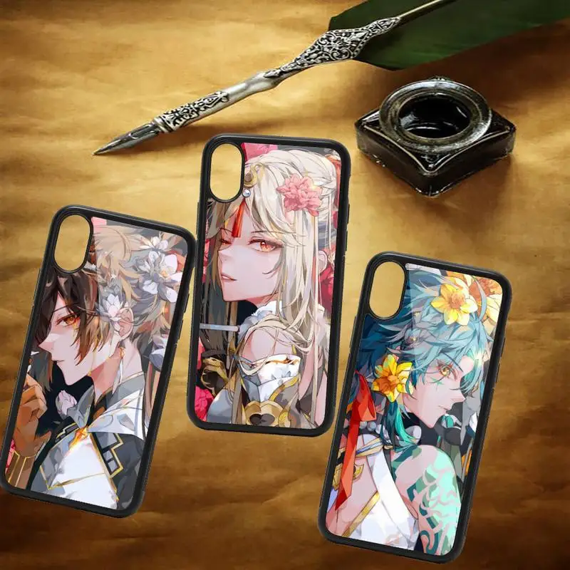 

Genshin Impact Raiden Shogun Baal Phone Case PC for iPhone 11 12 pro XS MAX 8 7 6 6S Plus X 5S SE 2020 XR
