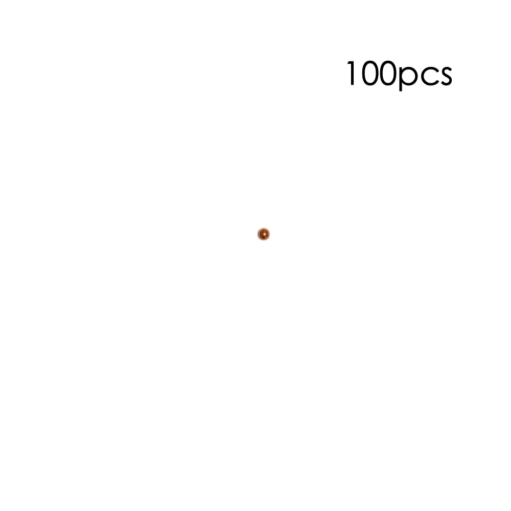 3mm 100pcs Solid Copper Bearing Balls (Min 99.9% Cu) | Обустройство дома