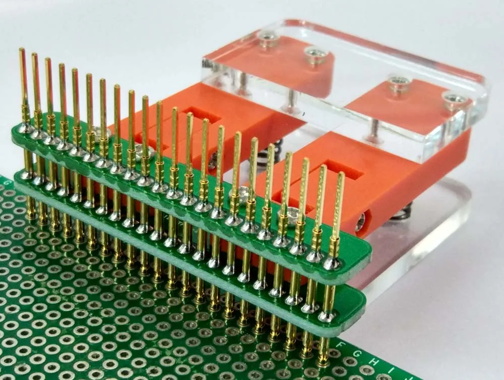 Тестер ЖК-Экрана PCB Clamp Jig зонд 2 54 (беспроводной) Программирование