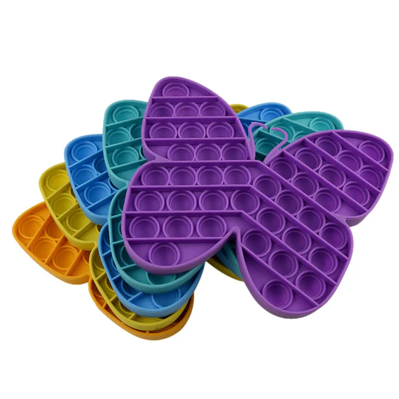 

Обучающая математическая игрушка в форме бабочки/динозавра, силиконовые игрушки для декомпрессии, помощь при раннем обучении, подарок на д...