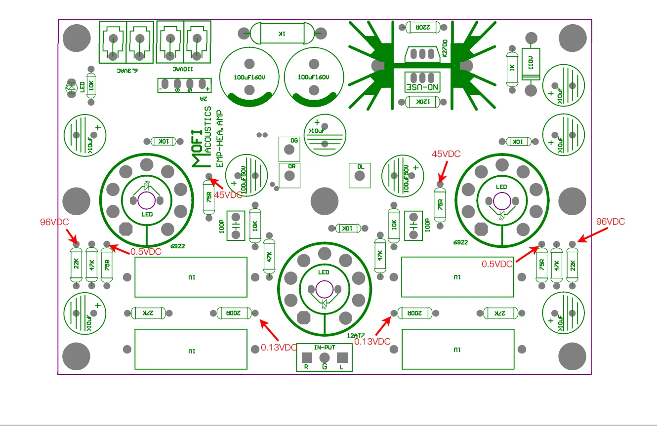 MOFI Earmax Pro EMP-трубка-усилитель для наушников-печатная плата
