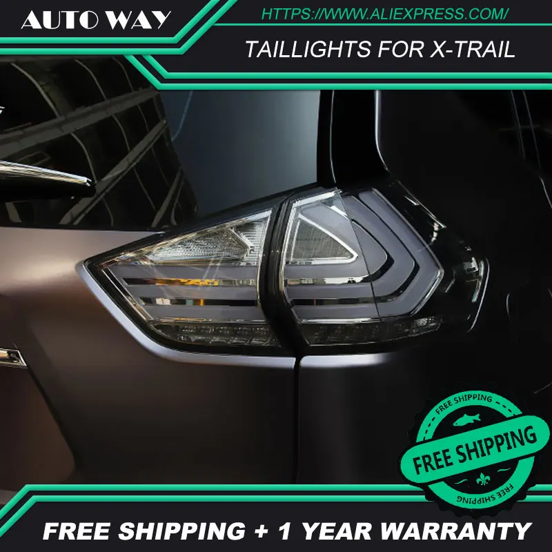 Чехол для задних фонарей Nissan светодиодный задний фонарь XTRAIL 2014-2019 г. | Автомобили