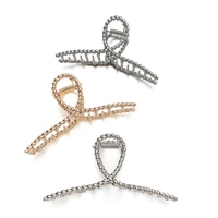 New Fashion Small Simple Wild Geometric Hair Claw For Women Girls Clamps Hair Crab Metal Hair Clip Claw Accessories Headwear