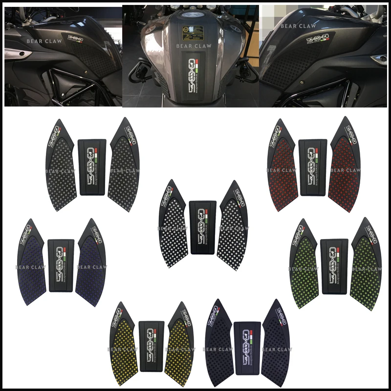 Motorcycle Gas Oil Fuel Tank Pad Protector Decal Sticker For Benelli TRK502 TRK 502 502X | Автомобили и мотоциклы