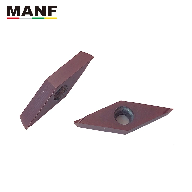 MANF токарные инструменты токарные мини-инструменты VBGT110302L-F твердосплавные вставки из карбида вольфрама Сменные Токарные Вставки SVJBR инструменты