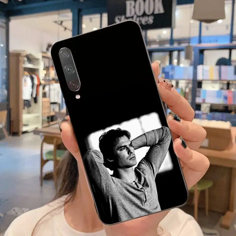 

he Vampire Diaries Stefan Damon Salvatore Coque Shell Phone Case for Huawei P40 P30 P20 lite Pro Mate 20 Pro P Smart 2019 prime