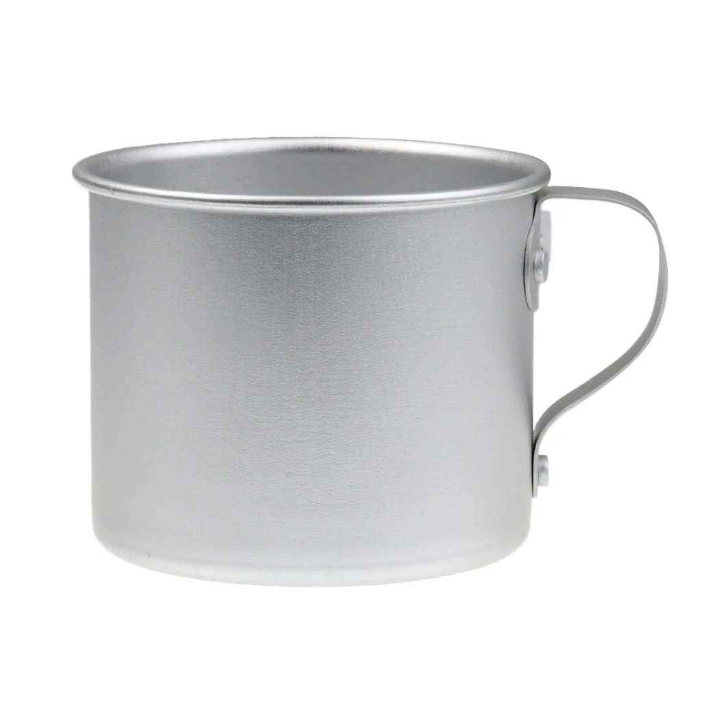 

300ml Aluminum Camping Coffee Tea Mug Travel Cup Backpacking Home Outdoor