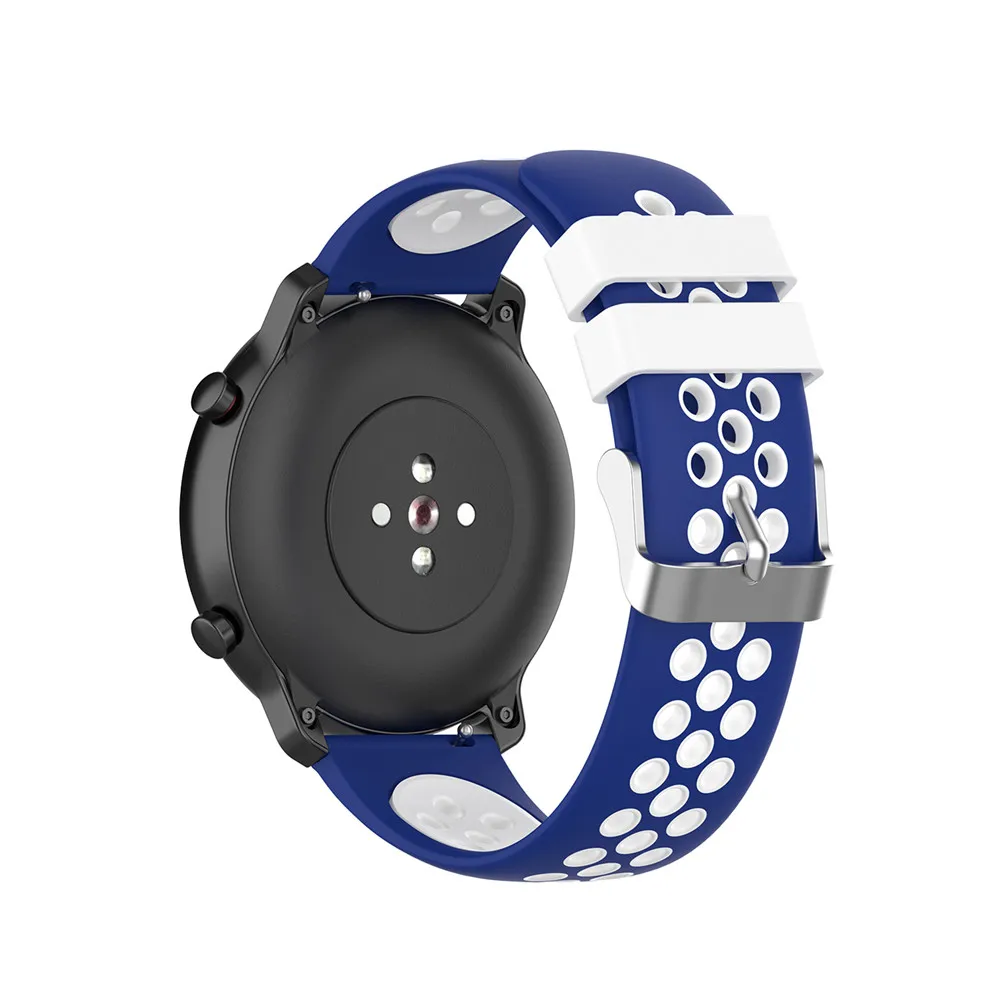 Силиконовый ремешок 20 мм для Garmin VIVOMOVE 3/HR Sport для samsung Galaxy Watch 42 мм R815 для Timex Weekender/Expedition