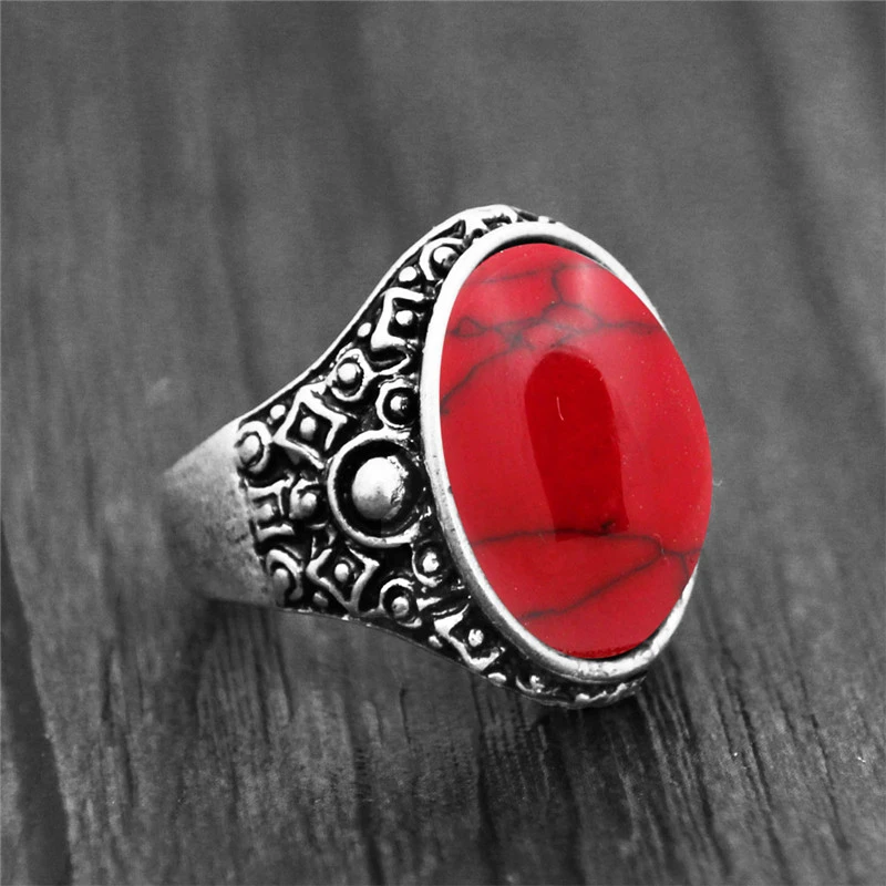 5 шт. Смешанная Камень Кольца для Для женщин оптовая продажа лот Винтаж Античная