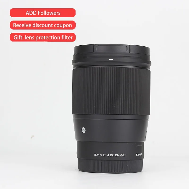

Sigma Lente современный 16 мм f/1,4 DC DN для Sony E