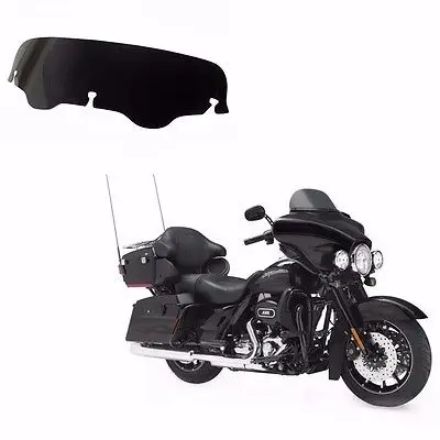 Черное 4-дюймовое лобовое стекло для Harley Electra Street Glide Touring FLHX
