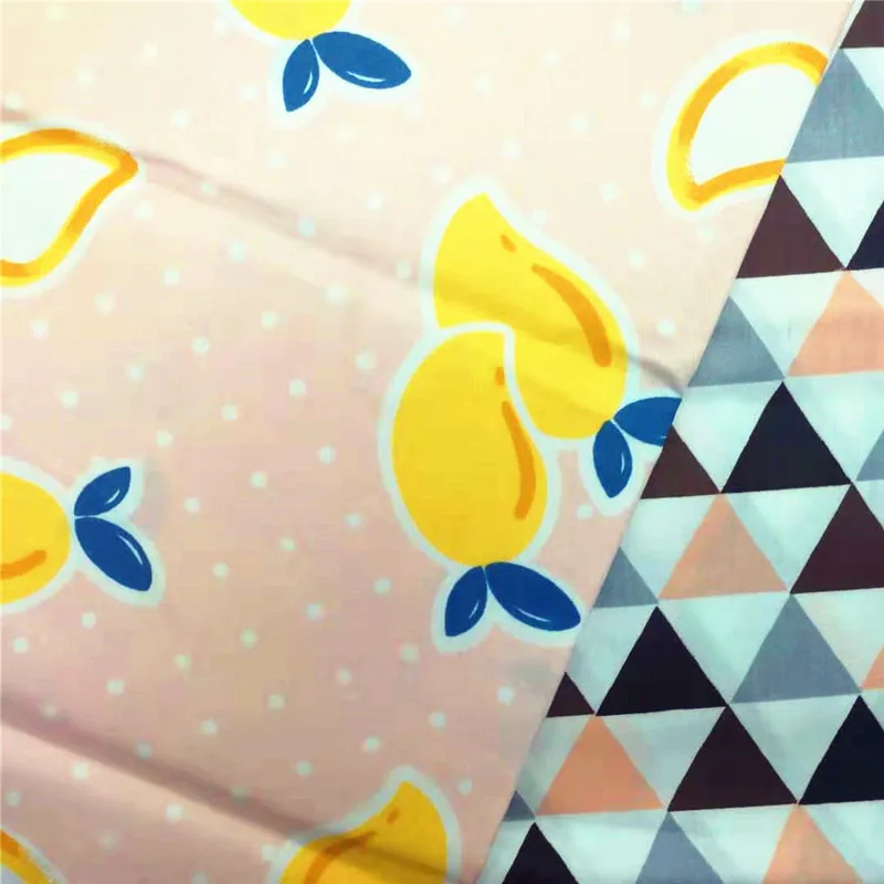 Fruit Print Cotton fabric for kid Patchwork Textile Twill Fabric DIY Sewing bed sheet dress Material Tissu | Дом и сад