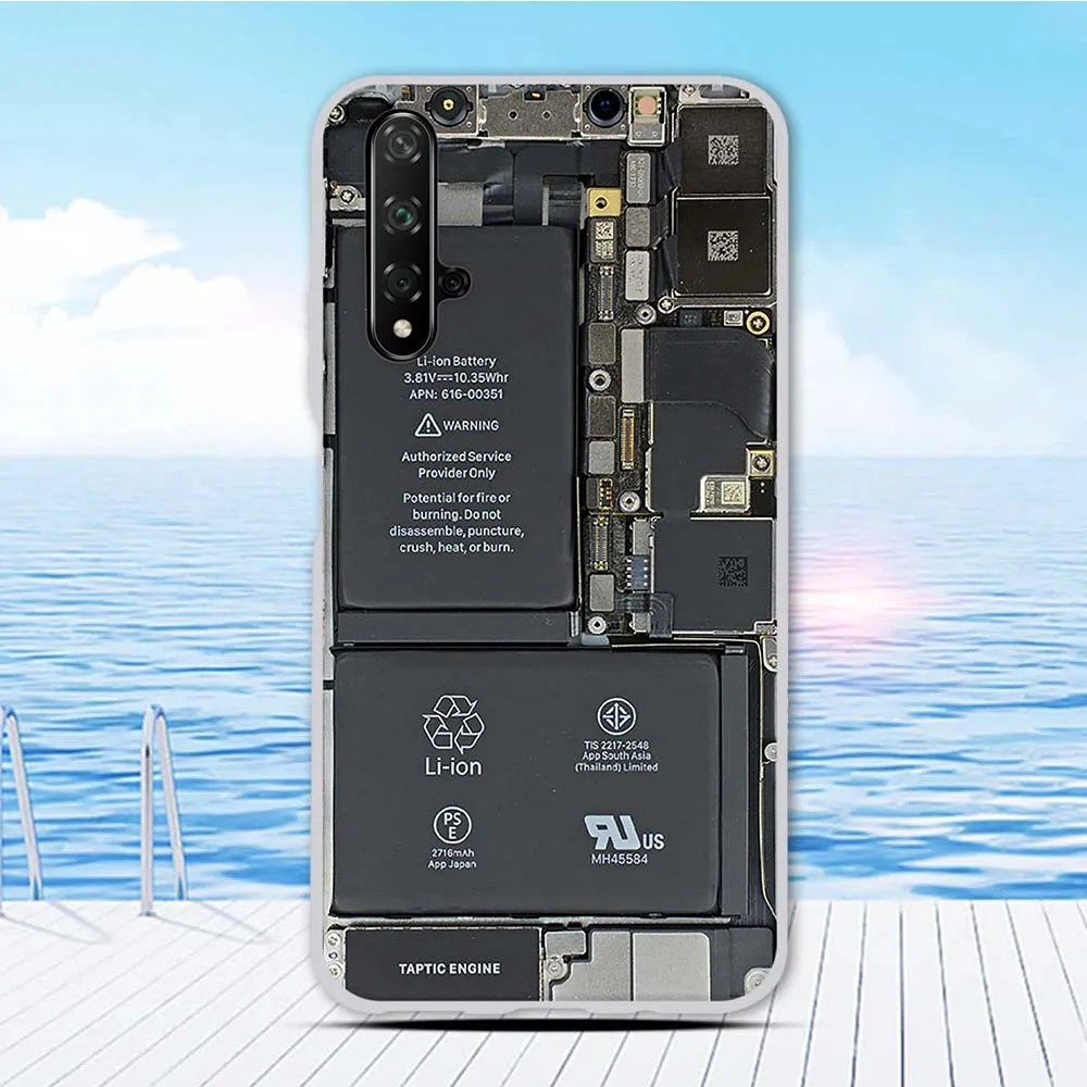 Чехол Funda 6,26 дюйма для huawei nova 5 T, силиконовый чехол для Honor 20, чехол с животным принтом, чехол для Honor 20 S, чехол для телефона, бампер - Цвет: 23