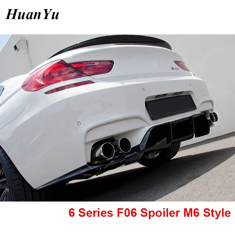 Спойлер F06 M6 Style из углеродного волокна для багажника BMW 6 Series Gran купе 4 дверный