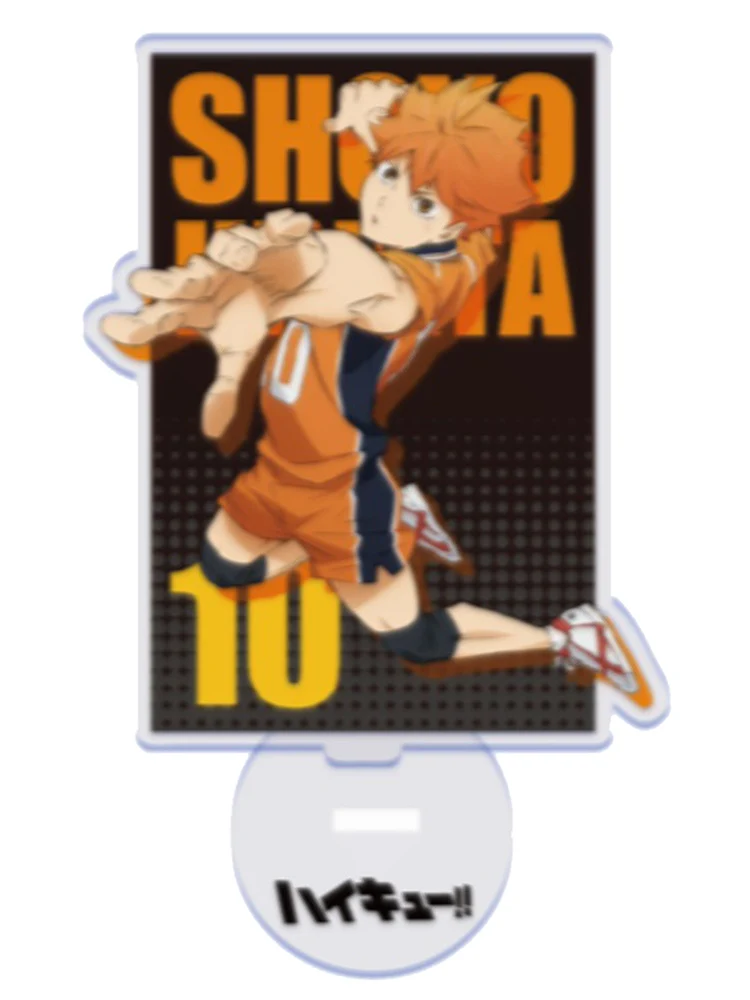 

15cm Anime Volleyball Teenager Desktop Character Model Stand Decoration Ornaments