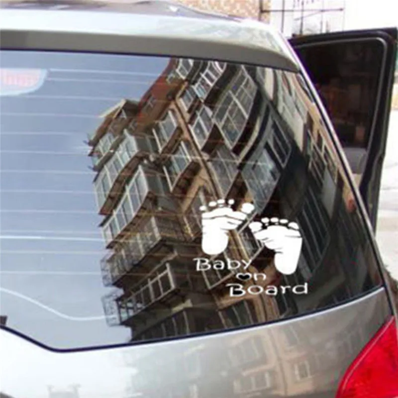 Popular Baby On Board Vinyl Car Graphics Window Vehicle Sticker Decal Decor Auto Rearview Mirror For Motorcycle #0812 | Дом и сад