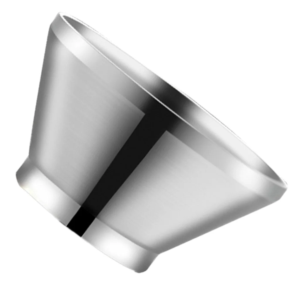 

1pc Double Stainless Steel Bowl Western Style Instant Noodle Salad Bowl (Silver)