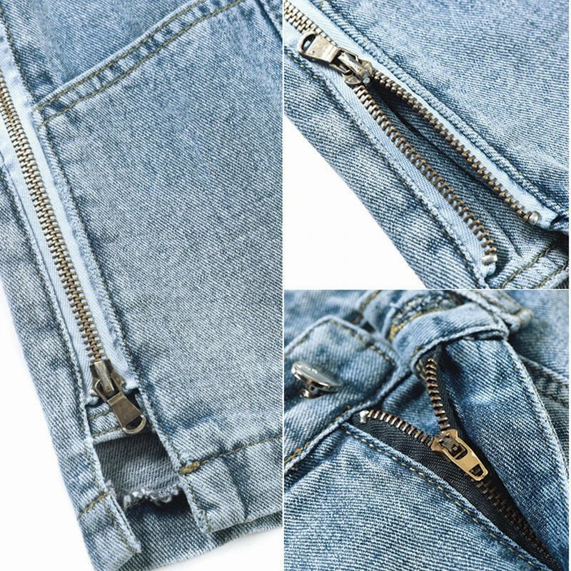 

2021 Summer Cotton Loose Slim Denim Women Shorts Jeans Letter Zipper Female Style Wide Leg Hot High Waist Short Pants