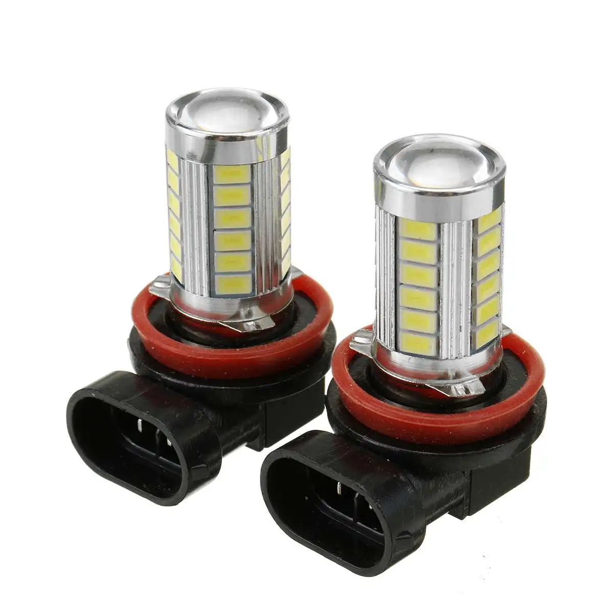 

Pair Car LED DRL Daytime Running Lights Flash Turn Signal Fog Lamps Driving Lighting For Toyota Hiace 2014 2015 2016 2017 2018