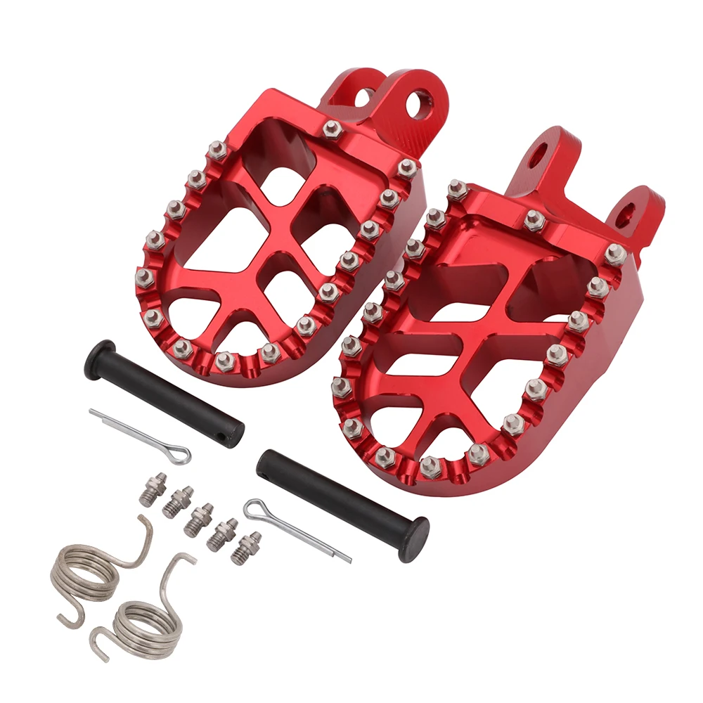 Подножки для мотоцикла с ЧПУ подножки HONDA CR80R CR85R CRM250 XR250R XR400R XR600R XR650L XR650R CRF1000L