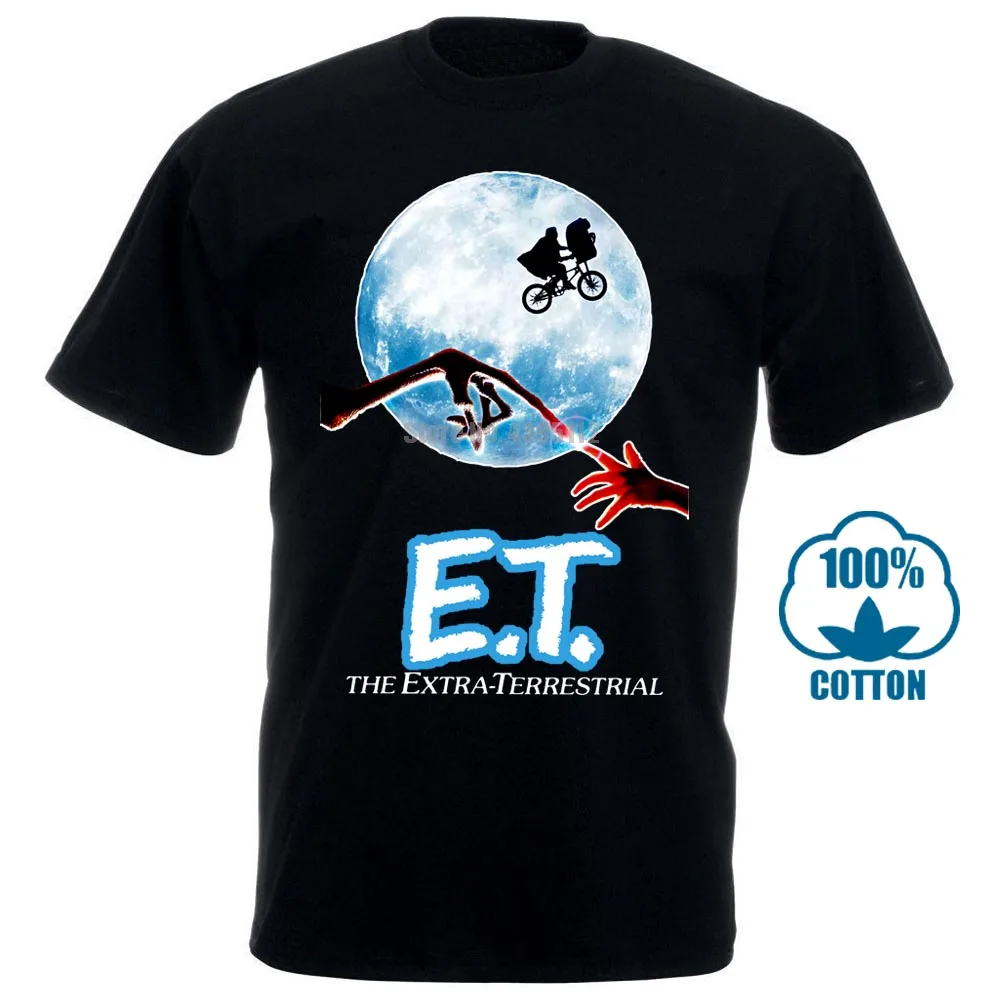 Футболка мужская Экстра наземного синего и зеленого цветов с постером фильма