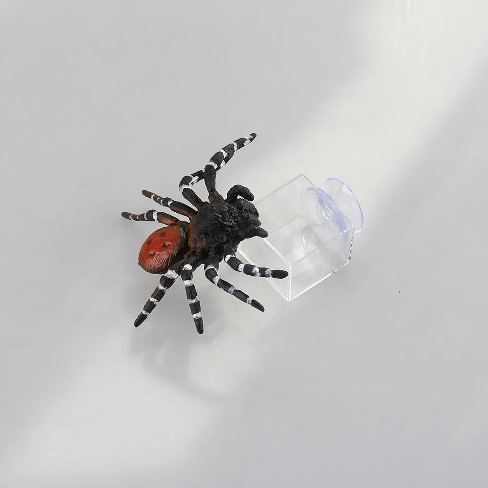 4 шт. мини миска для воды в виде насекомых прозрачная безвредная пластиковая