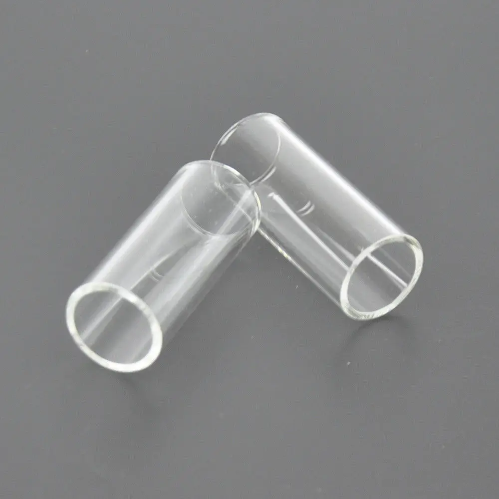12 шт. прозрачная стеклянная трубка для гитары узкое место 60 мм|Детали и