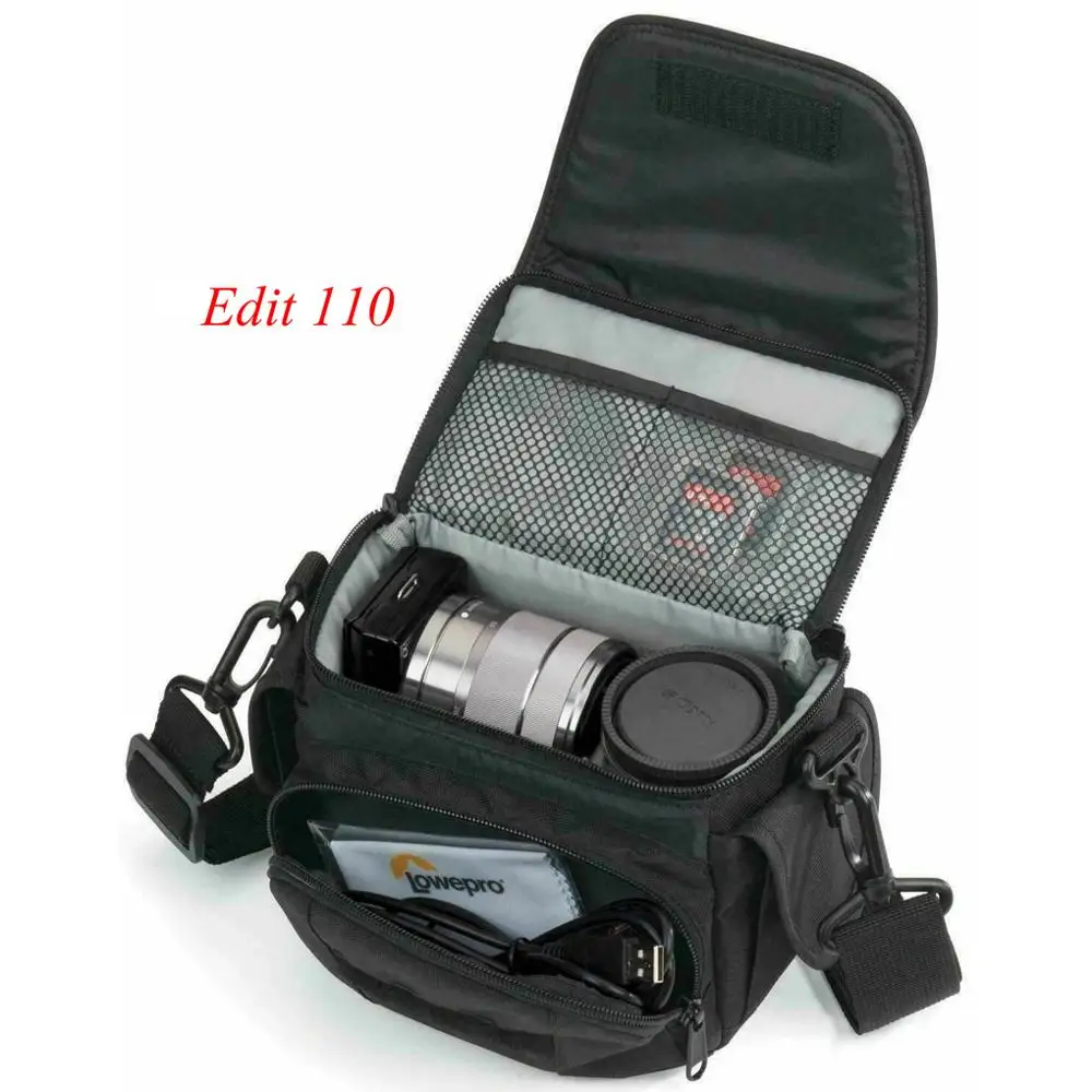 Чехол-кобура для цифровой зеркальной камеры Lowepro Edit 110 Edit 140, треугольная Наплечная Сумка от дождя, портативный поясной чехол-кобура для Canon Nikon