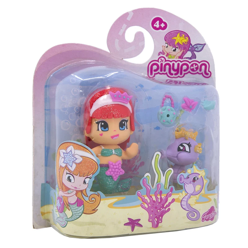 Hasbro PINYPON Mini Кукла Принцесса-русалка морское животное дельфин морской конь