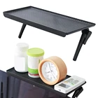 Компьютер, пластиковый кронштейн для верхнего экрана ЖК-телевизора, креативная многофункциональная стойка для хранения, полка для экрана компьютера, аксессуары