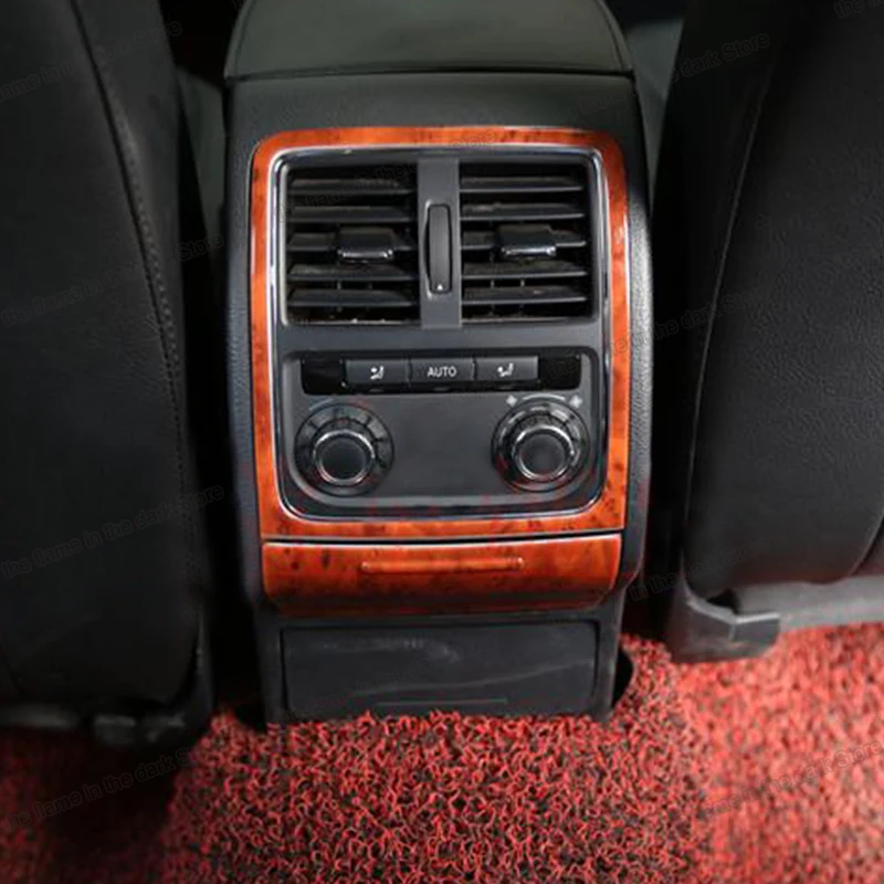 

Lsrtw2017 Wood Abs Car Gear Panel Dashboard Decorations Door Armrest Kit for Volkswagen Passat B7 Vw 2012 2013 2014 2015 2016