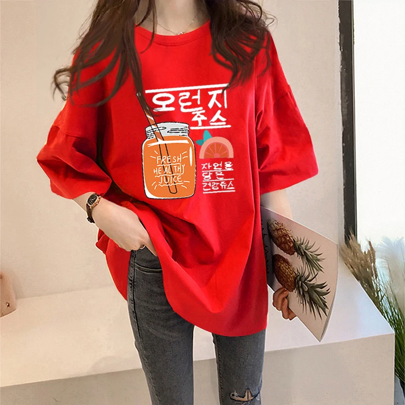 

2021new Summer Internet Celebrity Purple T-shirt Women's Short Sleeve Ins Versatile Korean Style Loose Chic Top Ins Fashion