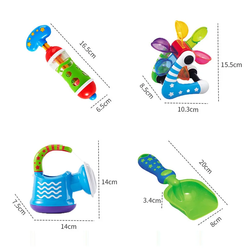 Детские пляжные игрушки 1 шт. детский летний песочный инструмент для копания с