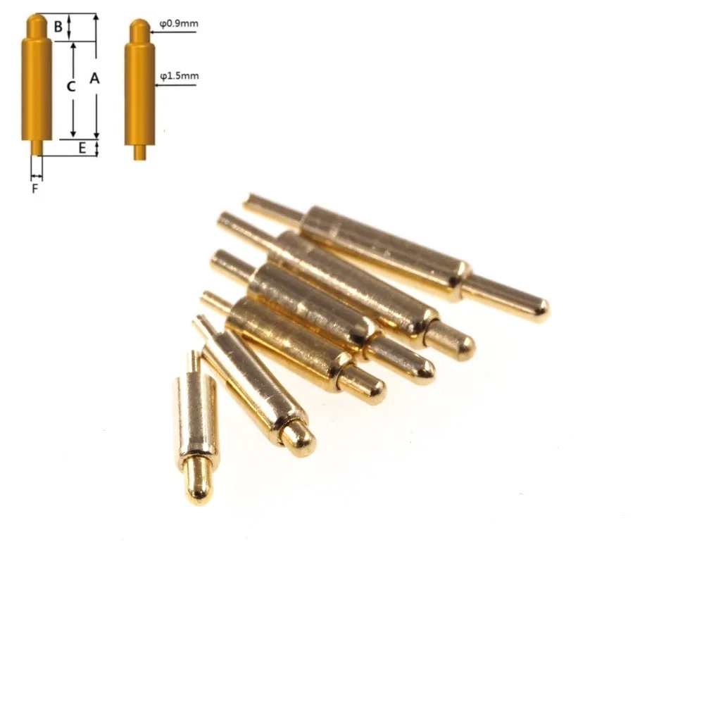 20 шт. пружинный разъем для пайки диаметр 1 5 мм|Соединители| |