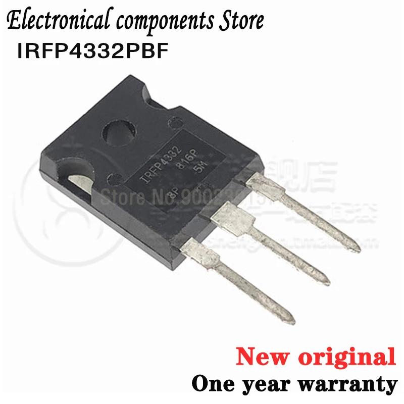 100% новый оригинальный один год гарантии 10 шт. IRFP4332PBF IRFP4332 TO-247 MOS FET 300V 120A PDP |