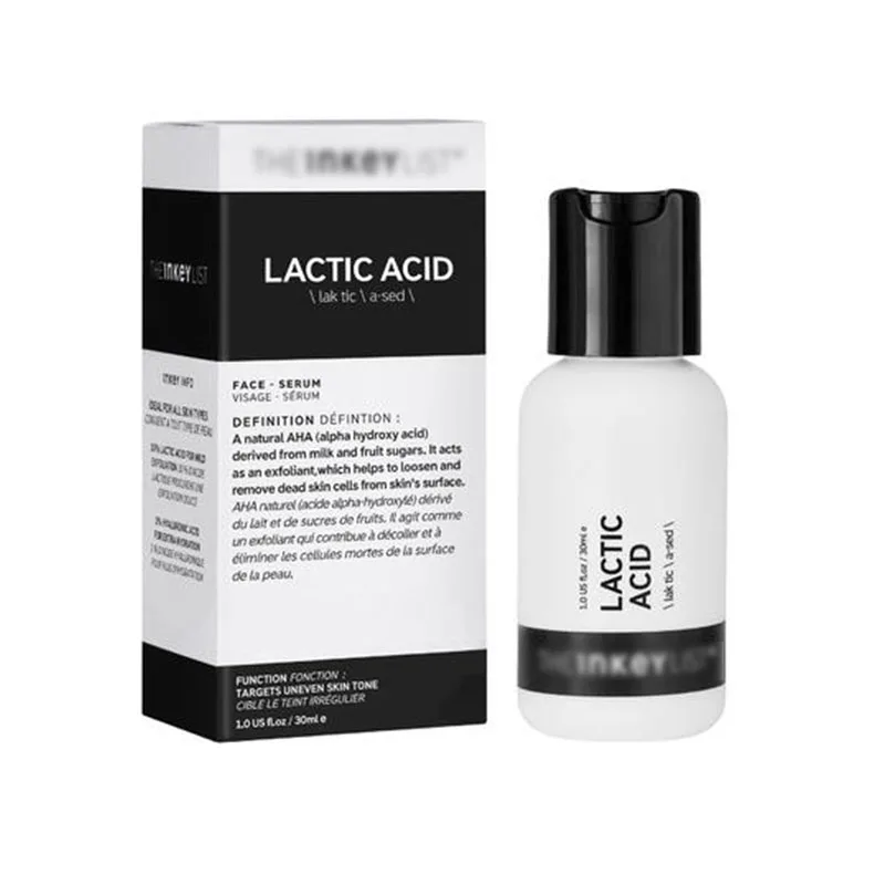 

Lactic acid skin essence natural AHA 10% lactic acid, exfoliating,moist, brightening, anti-aging, desalination fine lines 30ml